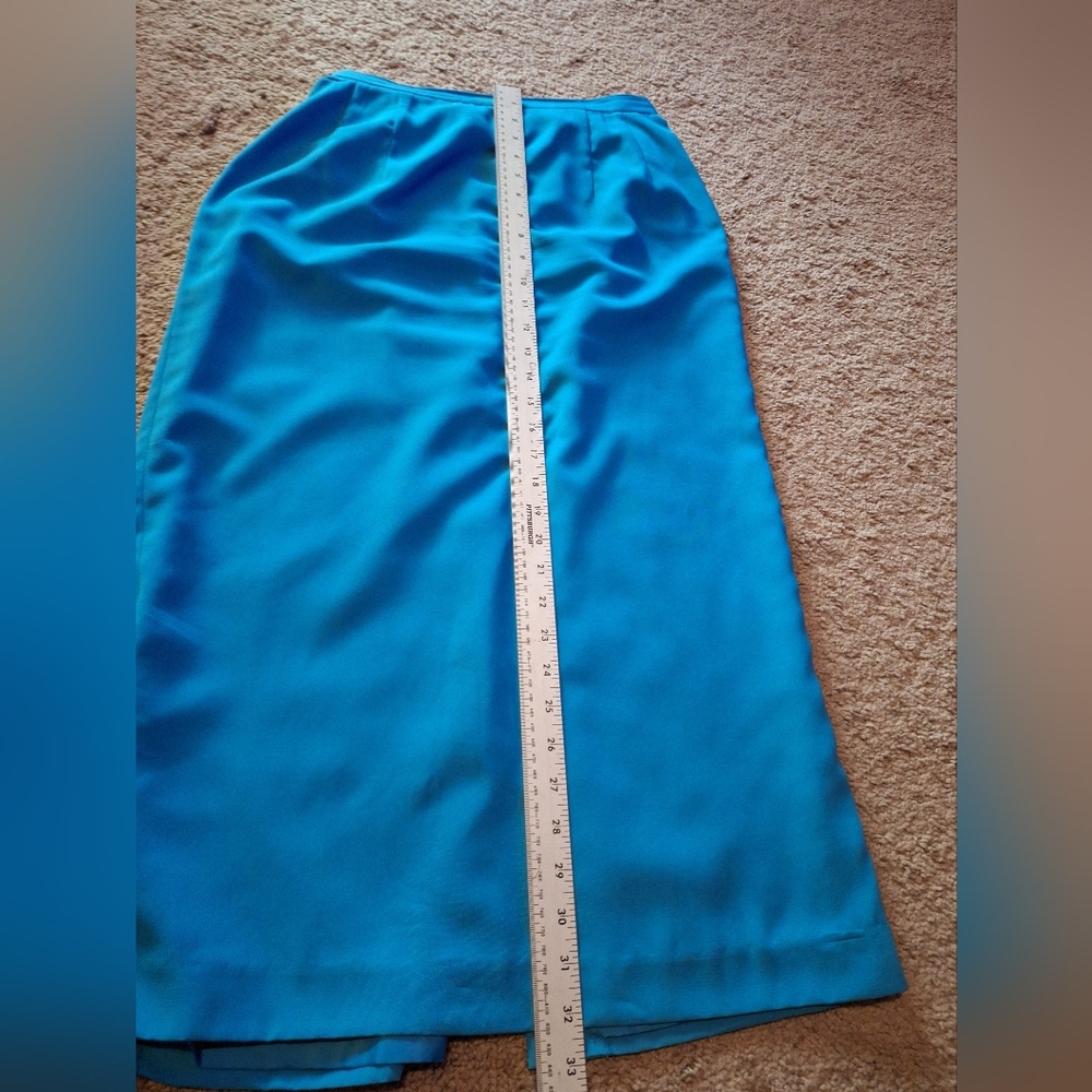 Koret Blue Floral Two-Piece Skirt Set - Picture 8 of 15